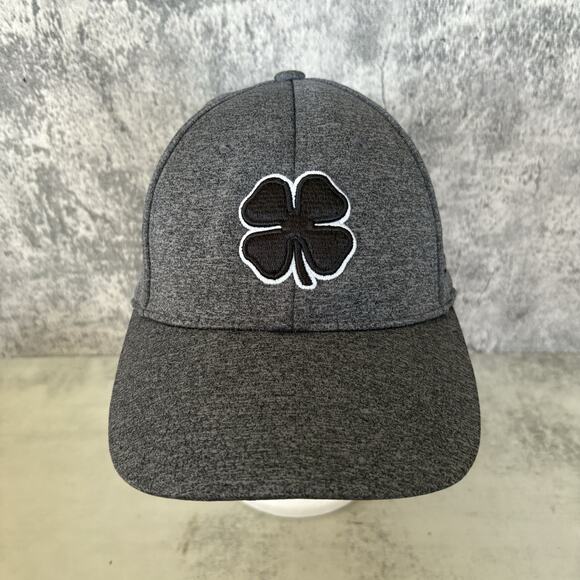 Black Clover Golden Nugget Las Vegas Live Lucky Gray Golf Hat Fitted Size S/M - Picture 1 of 6
